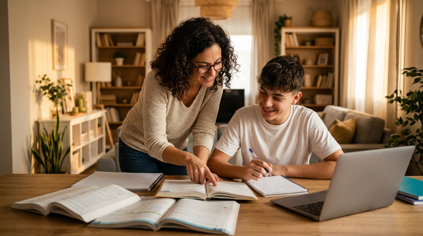 Mi hijo no se concentra estudiando: cuándo preocuparse y qué hacer